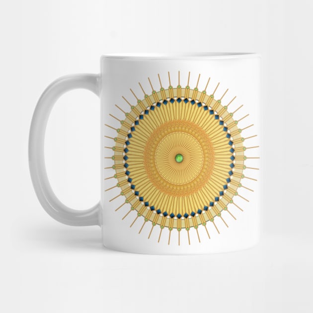 Art Deco Sunburst by Art By Cleave